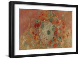 Nasturtiums, 1905-Odilon Redon-Framed Giclee Print