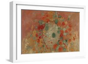 Nasturtiums, 1905-Odilon Redon-Framed Giclee Print