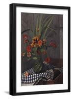 Nasturtiums, 1920-Edgar Degas-Framed Giclee Print