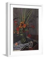 Nasturtiums, 1920-Edgar Degas-Framed Giclee Print