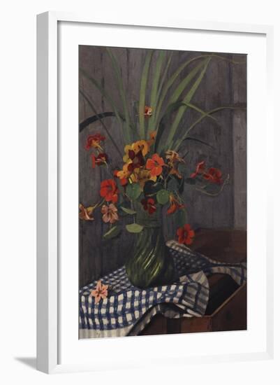 Nasturtiums, 1920-Edgar Degas-Framed Giclee Print