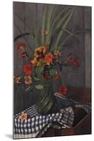 Nasturtiums, 1920-Edgar Degas-Mounted Giclee Print