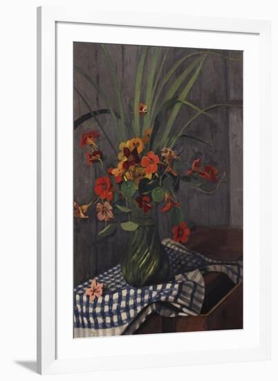 Nasturtiums, 1920-Edgar Degas-Framed Giclee Print