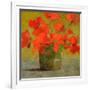 Nasturtiums I-Sheila Finch-Framed Art Print