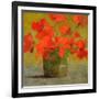 Nasturtiums I-Sheila Finch-Framed Art Print