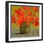 Nasturtiums I-Sheila Finch-Framed Art Print