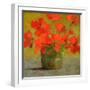 Nasturtiums I-Sheila Finch-Framed Art Print