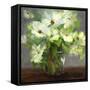 Nasturtiums II-Sheila Finch-Framed Stretched Canvas