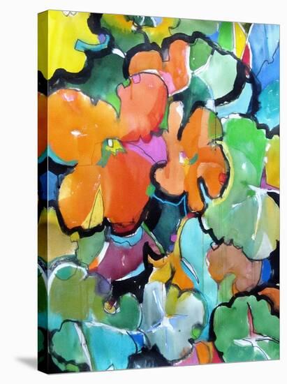 Nasturtiums-Emily Weil-Stretched Canvas