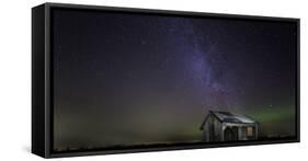 Nasty Light Pollution-Harriaho.Com-Framed Stretched Canvas