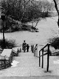 Central Park in Winter, c.1953-64-Nat Herz-Photographic Print