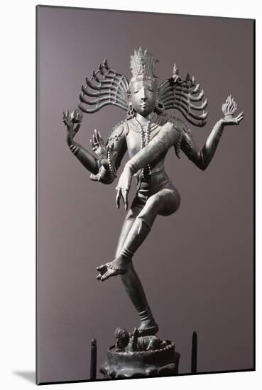 Natajara, the Lord of the Dance, a depiction of Lord Shiva as the cosmic dancer-Werner Forman-Mounted Giclee Print