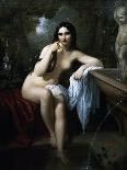 A Lady at Her Toilette-Natale Schiavoni-Giclee Print