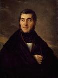 Portrait of Gaetano Bertolassone D'Arache, 1830-1840-Natale Schiavoni-Framed Giclee Print