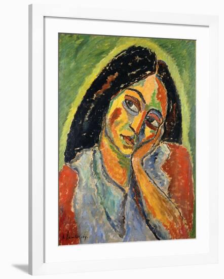 Natali, 1911-12-Alexej Von Jawlensky-Framed Giclee Print