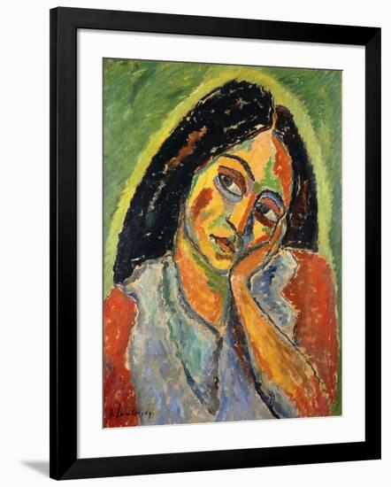 Natali, 1911-12-Alexej Von Jawlensky-Framed Premium Giclee Print