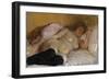 Natalia Nordman Sleeping, 1900s-Ilya Yefimovich Repin-Framed Giclee Print