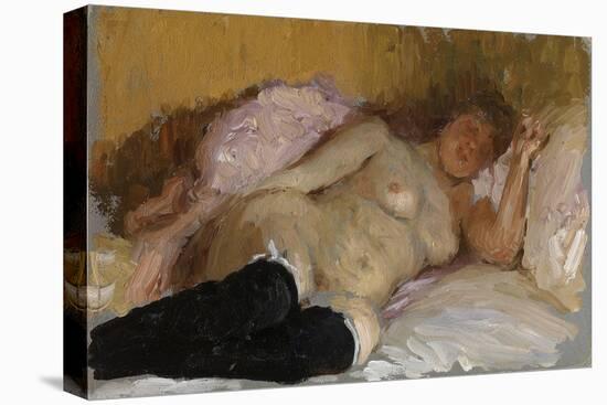 Natalia Nordman Sleeping, 1900s-Ilya Yefimovich Repin-Stretched Canvas