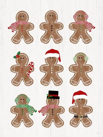 Gingerbread Chart - Natalie Carpentieri | AllPosters.com