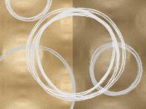 Circle Gold on Teal II-Natalie Harris-Art Print