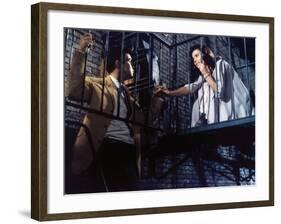 Natalie Wood, Richard Beymer. "West Side Story" 1961, Directed by Robert Wise-null-Framed Photographic Print