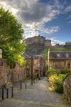 View on Edinburgh Castle from Heriot Place, Edinburgh, Scotland, UK-Nataliya Hora-Photographic Print