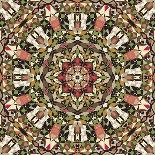 Kaleidoscope Pattern-natbasil-Art Print