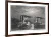 Natchez and Eclipse-Ed Willmann-Framed Art Print