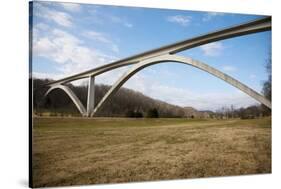 Natchez Trace Parkway Arched Bridge, Nashville, TN-Joseph Sohm-Stretched Canvas