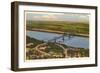 Natchez-Vidalia Bridge, Mississippi-null-Framed Art Print
