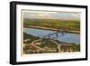 Natchez-Vidalia Bridge, Mississippi-null-Framed Art Print