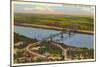 Natchez-Vidalia Bridge, Mississippi-null-Mounted Art Print
