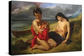 Natchez-Eugene Delacroix-Stretched Canvas
