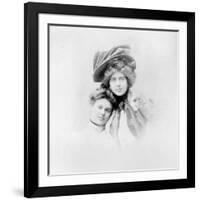 Nathalie Clifford Barney and Renee Vivien Late 19th Century-Otto Studio-Framed Giclee Print