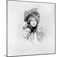 Nathalie Clifford Barney and Renee Vivien Late 19th Century-Otto Studio-Mounted Giclee Print