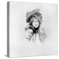 Nathalie Clifford Barney and Renee Vivien Late 19th Century-Otto Studio-Stretched Canvas