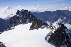 The Stanely Plateau and Elena and Moibeus Peaks on Mt. Stanely in Rwenzori National Park, Uganda-Nathan Dappen-Photographic Print