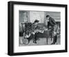 Nathan Hale and George Washington-Howard Pyle-Framed Giclee Print