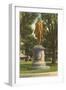 Nathan Hale Statue. New London, Connecticut-null-Framed Art Print