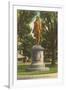 Nathan Hale Statue. New London, Connecticut-null-Framed Art Print