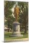 Nathan Hale Statue. New London, Connecticut-null-Mounted Art Print