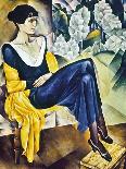 Anna Akhmatova (1889-1967)-Nathan Isaevich Altman-Framed Stretched Canvas