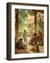 Nathan the prophet renounces the sin of David - Bible-William Brassey Hole-Framed Giclee Print