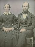 Phoebe Matthews and Captain Oliver Matthews, 1839-66-Nathanial Jaquith-Mounted Photographic Print