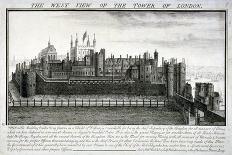 West View of the Tower of London, with a Description, 1737-Nathaniel Buck-Framed Giclee Print