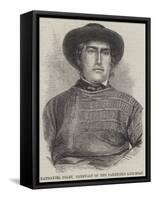 Nathaniel Colby, Coxswain of the Pakefield Life-Boat-null-Framed Stretched Canvas