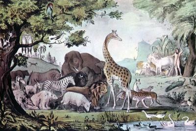 Adam Naming the Creatures, 1847