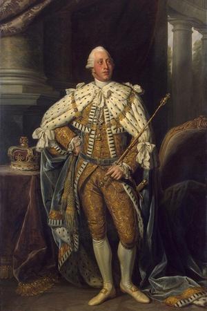 Portrait of the King George III of the United Kingdom, (1738-182), 1773