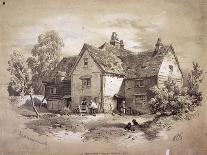 General View of Hampstead, Hampstead, London, C1840-Nathaniel Everett Green-Framed Giclee Print
