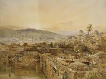 Jerusalem from Mount Zion-Nathaniel Everett Green-Framed Giclee Print